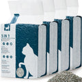 Vealind Cat Litter Fast Clumping Tofu Litter - Flushable Odor Control