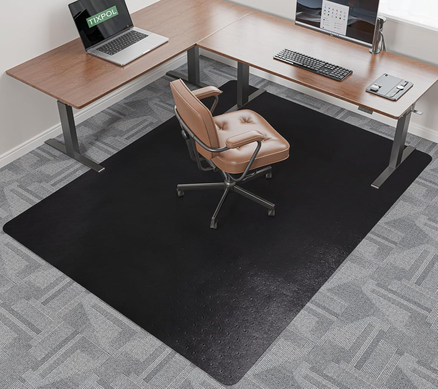 Office Chair Mat for Carpet - Durable Non-Slip Protector Mat
