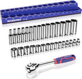 3/8-inch Drive 32-Piece Metric Socket Set - Organized, Durable