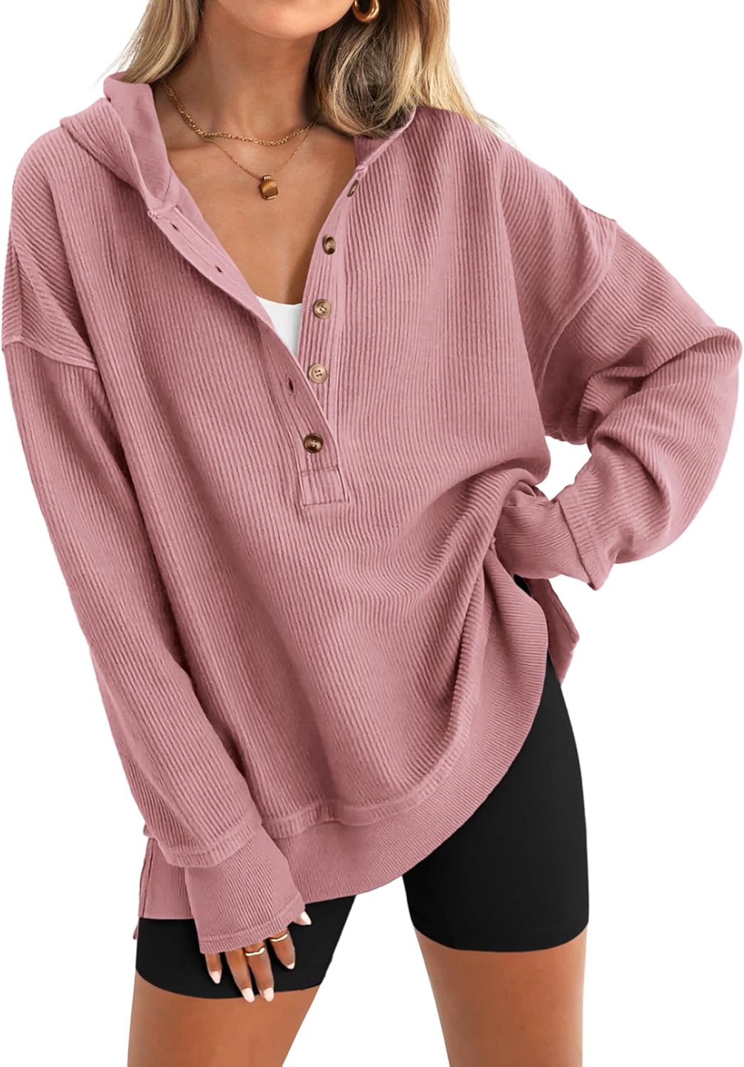 PRETTYGARDEN Womens Oversized Long Sleeve Hoodie for Fall 2025