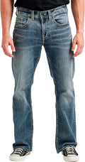 Craig Classic Fit Bootcut Jeans - Everyday Comfortable Style Silver