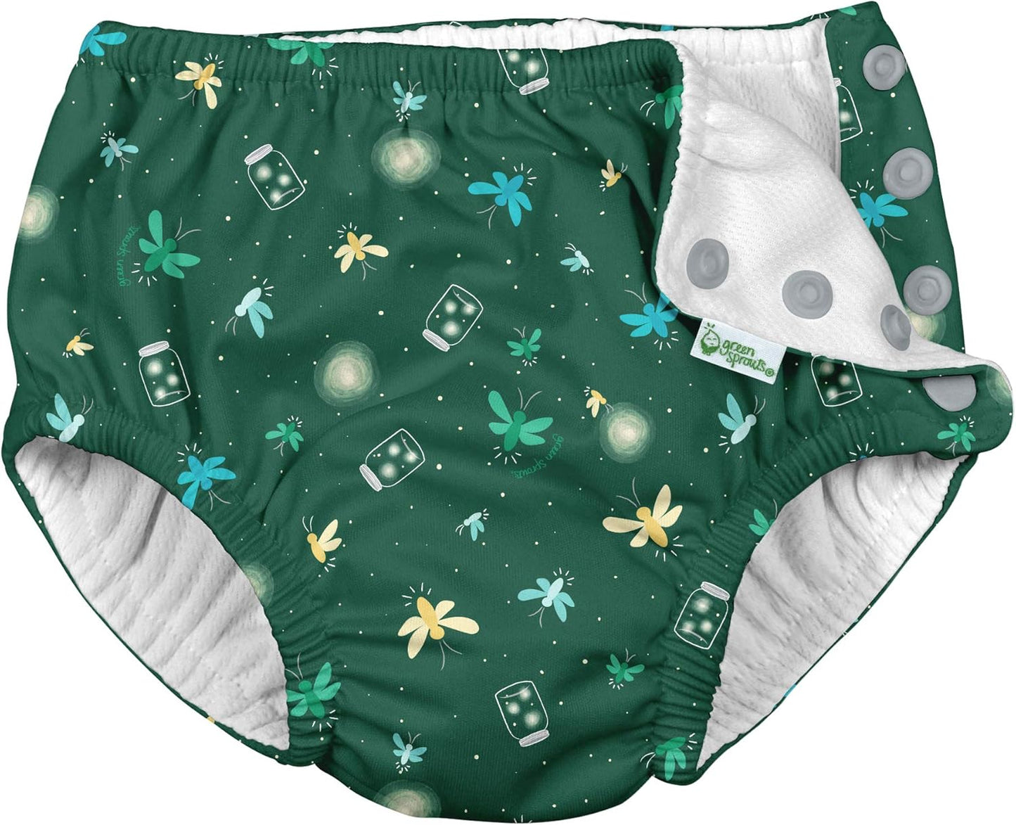 Baby-Boys Snap Swimsuit Diaper - Reusable Absorbency!