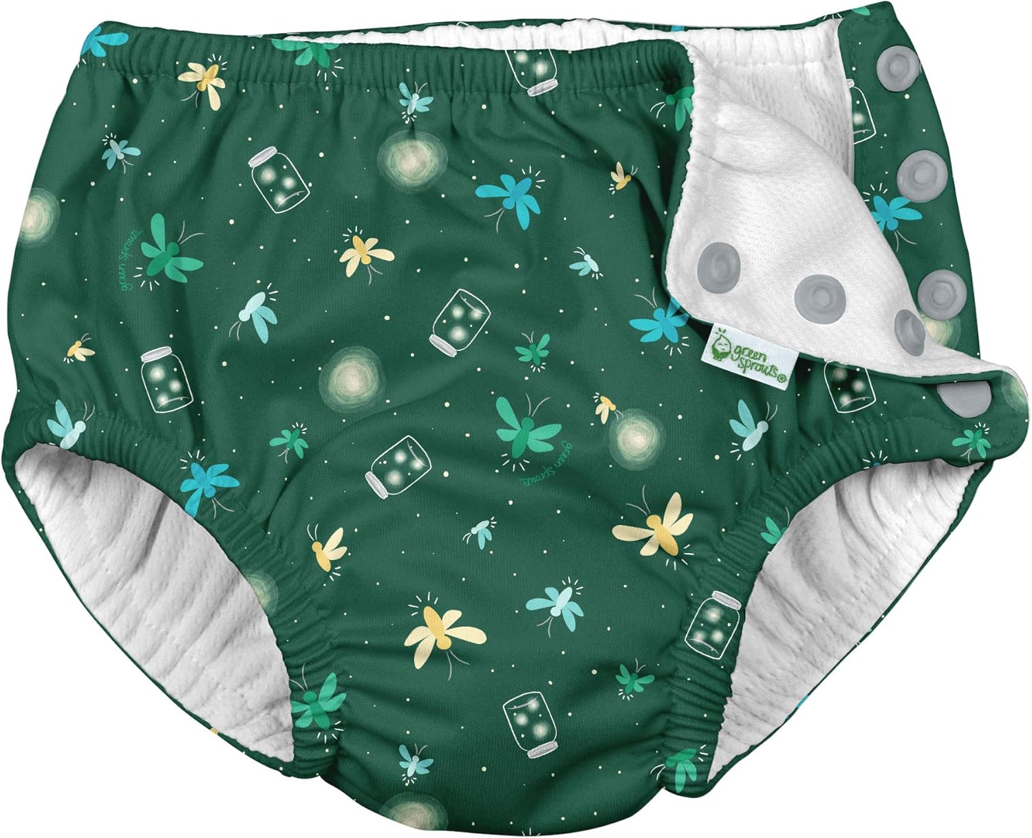 Baby-Boys Snap Swimsuit Diaper - Reusable Absorbency!