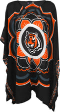 Littlearth NFL Sheer Caftan With Flower Design - Easy Team Coverup
