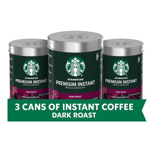 Starbucks Premium Instant Dark Roast 3 Pack