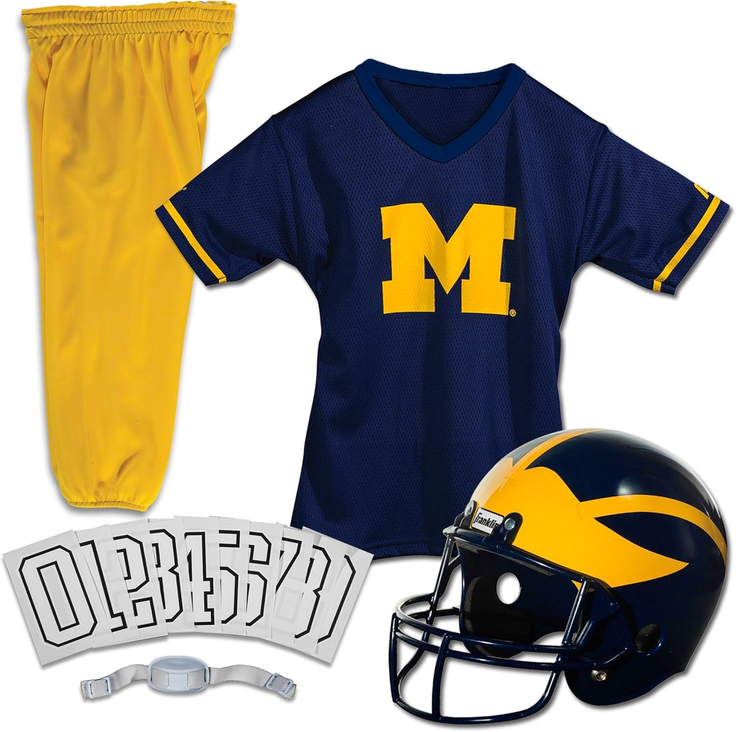Franklin Sports NCAA Kids College Football Helmet and Jersey Set
