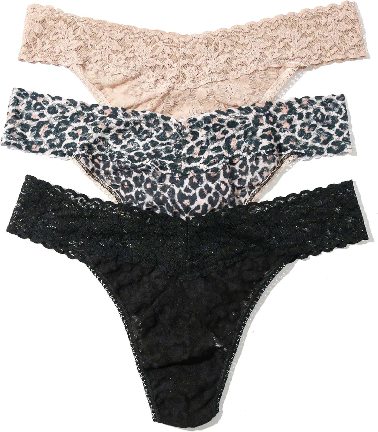 Signature Lace Original Rise Thongs for Women - Comfort Icon