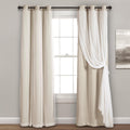 Elegant Grommet Blackout Curtains, Wheat, 38x84