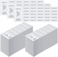 Raffle Ticket Sheets 2000 Pack 25 Bid White Tickets - Bulk Event