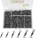 Fishing Barrel Swivels Kit 300pcs Stainless Steel - Durable Set