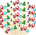 Stylish 150PCS Christmas Cocktail Picks by LOKIPA