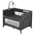 2-in-1 Pack and Play with Mattress and Bassinet - Portable Bedside