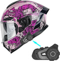 1Storm Motorcycle Full Face Helmet Dual Lens XL - Comfort & Visor