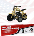 Training Wheels for FRP DB003 Mini Bike - Stable Adjustable Support