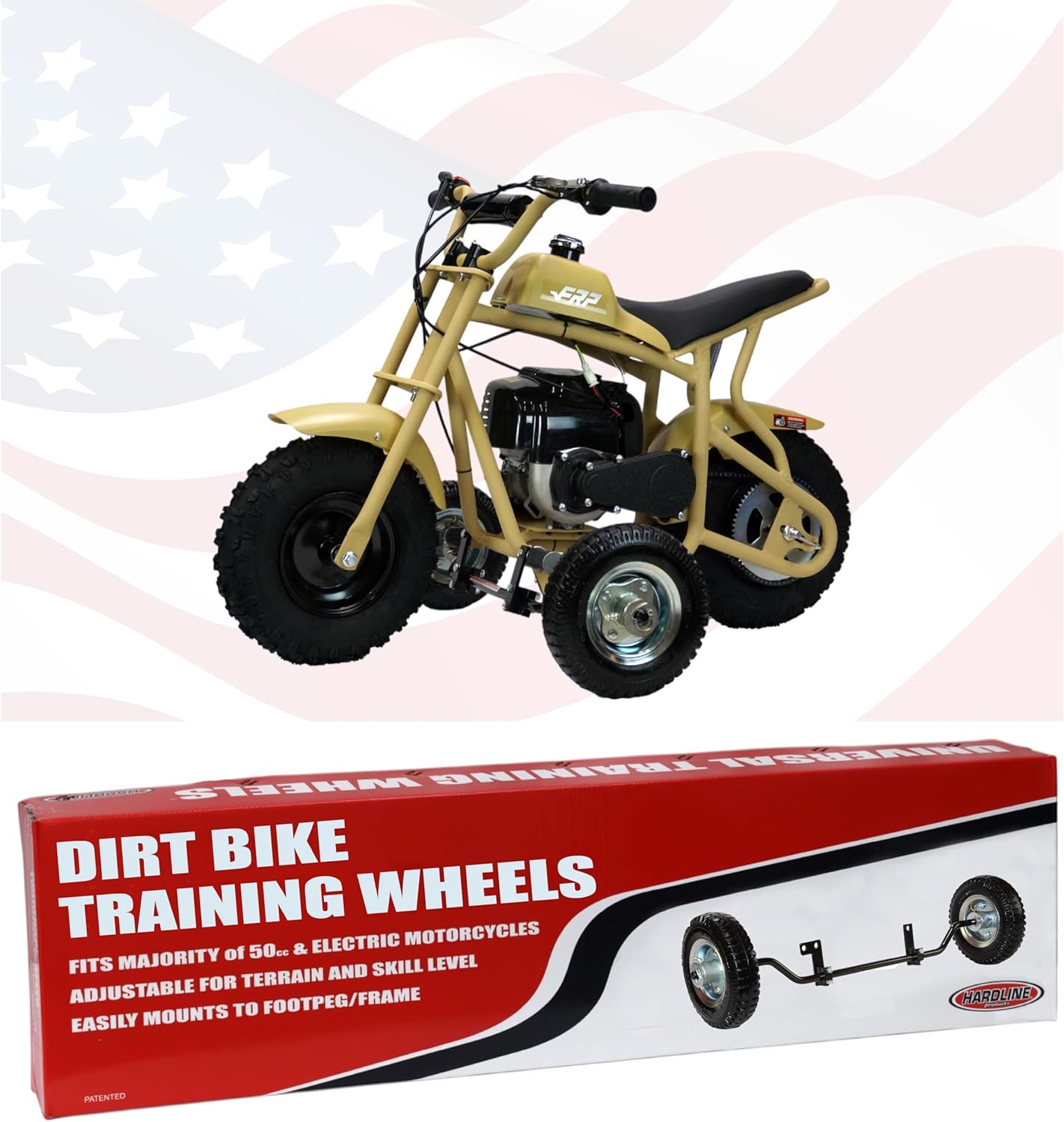 Wheels for Tots Training Wheels for FRP DB003 Mini Bike Review