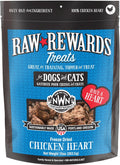 Northwest Naturals Raw Rewards Freeze-Dried Chicken Heart Treats