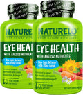 NATURELO Eye Vitamins AREDS 2 Formula - Vision & Dry Eye Support