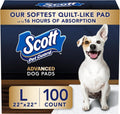 Scott Pet Guard Advanced Dog Pads - Large 22in x 22in 100 Pack