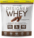Designer Whey Natural Protein Powder - Gourmet Chocolate 4 lb