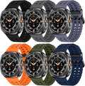 Marine Sport Band for Galaxy Watch Ultra 47mm - Breathable 6-Pack