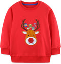DDSOL Funny Christmas Sweatshirt for Kids 2-7 Years
