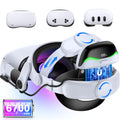 Battery Head Strap for Meta Quest 3/Quest 3S/Quest 2 - 6700mAh