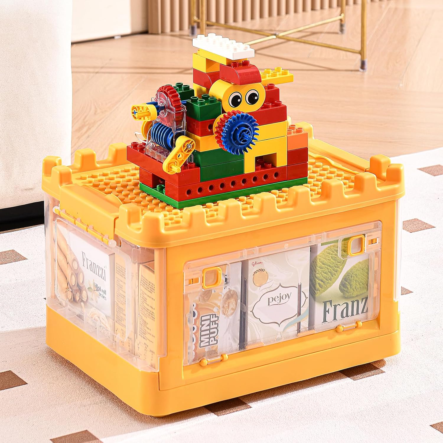 Lego Duplo Storage Box for Kids - Organize Building Blocks Easily