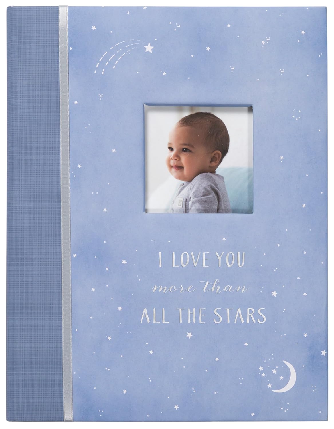 Carter's Blue All The Stars Baby Memory Book for Newborns