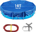 18Ft Pool Cover for 14Ft Above Ground Pools - Heavy Duty Winter