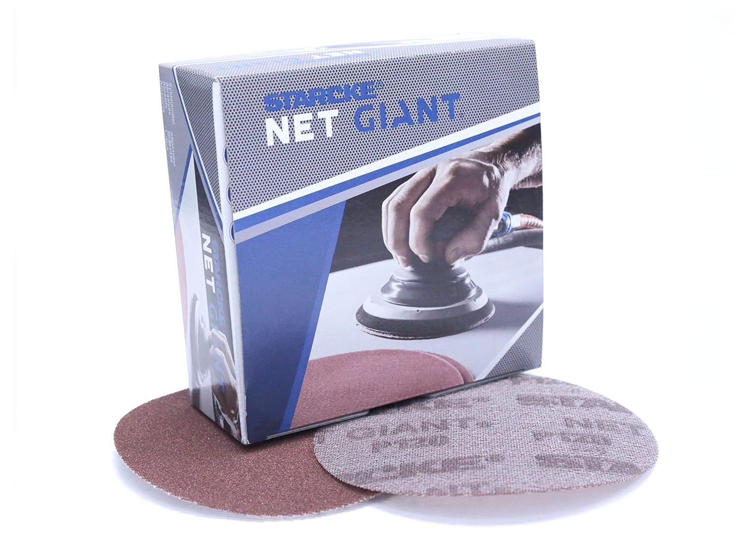 Starcke 80 Grit Net Discs 25 Pack - Superior Sanding Power!