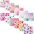 Winging Day Little Girls Cotton Panties 12-Pack - Soft, Everyday