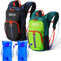 Kids Hydration Backpack 2-Pack with 1.5L Bladders - Lightweight