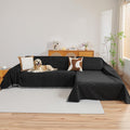 Chenille Couch Cover for Sectional Sofa - Durable Pet Protector