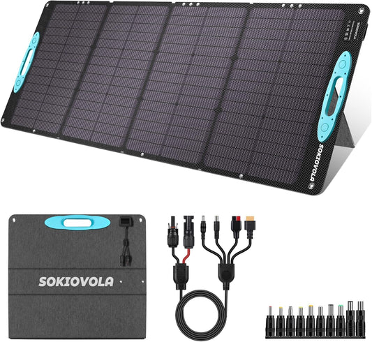 N-Type 16BB 160W Portable Solar Panels for Outdoor Power Needs