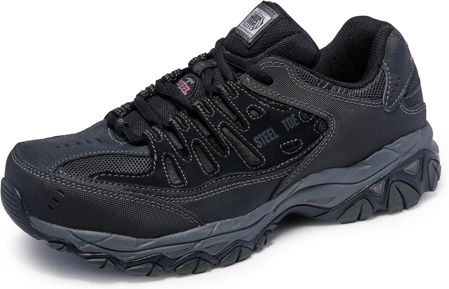 Skechers Mens Cankton Ebbitt Steel Toe Construction Shoes Review