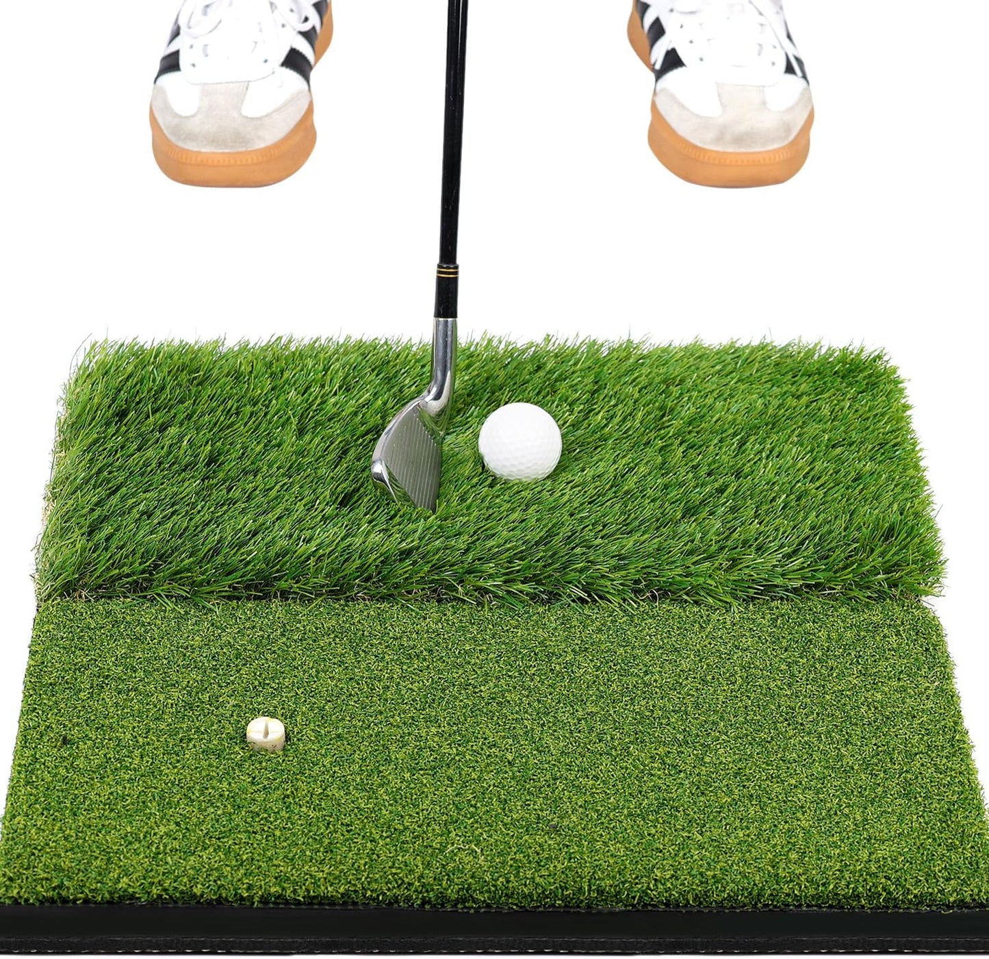 Premium Golf Hitting Mat with 10mm Foam Padding for Training