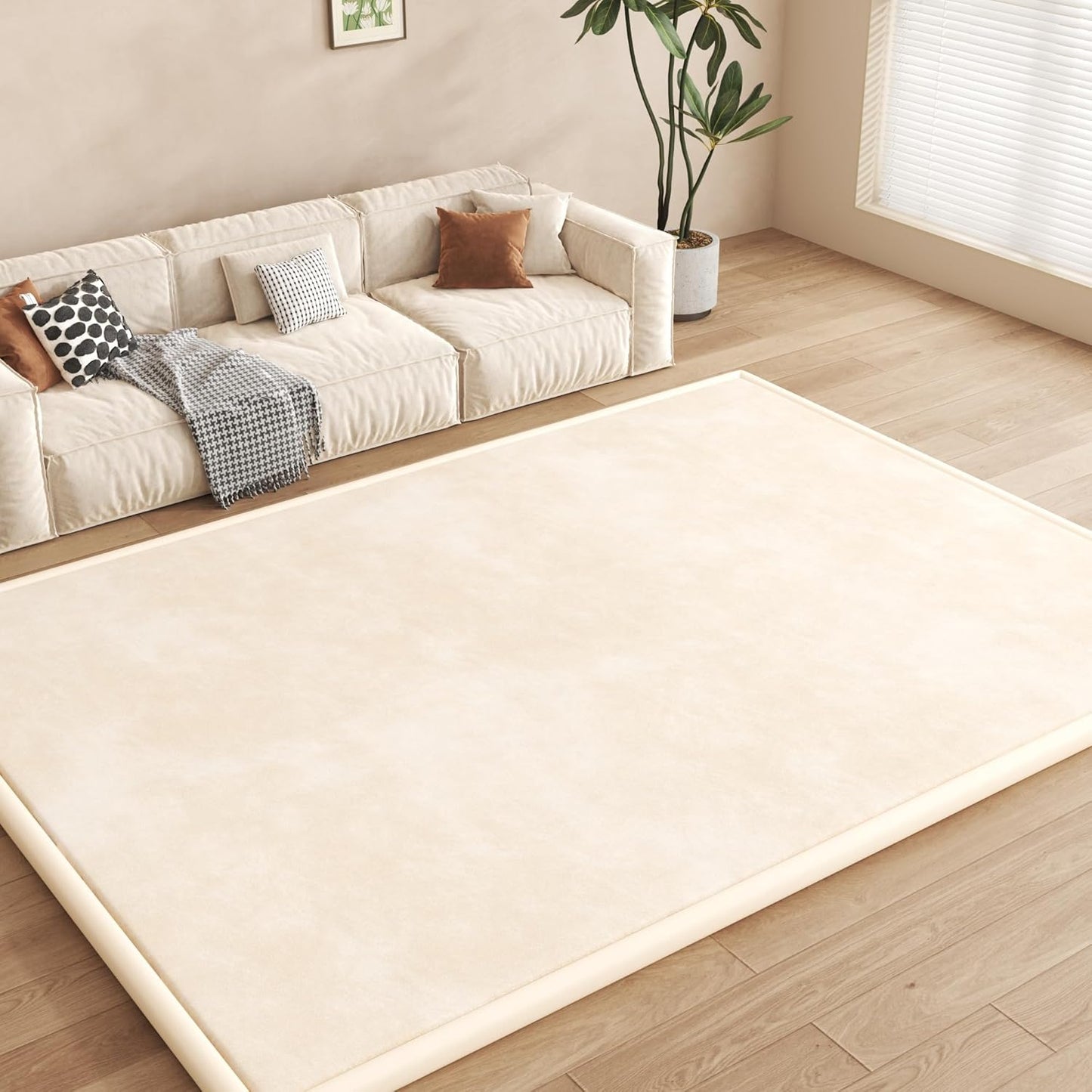 Baby Play Mat for Floor - 1.3ft' Thick Memory Foam Comfort
