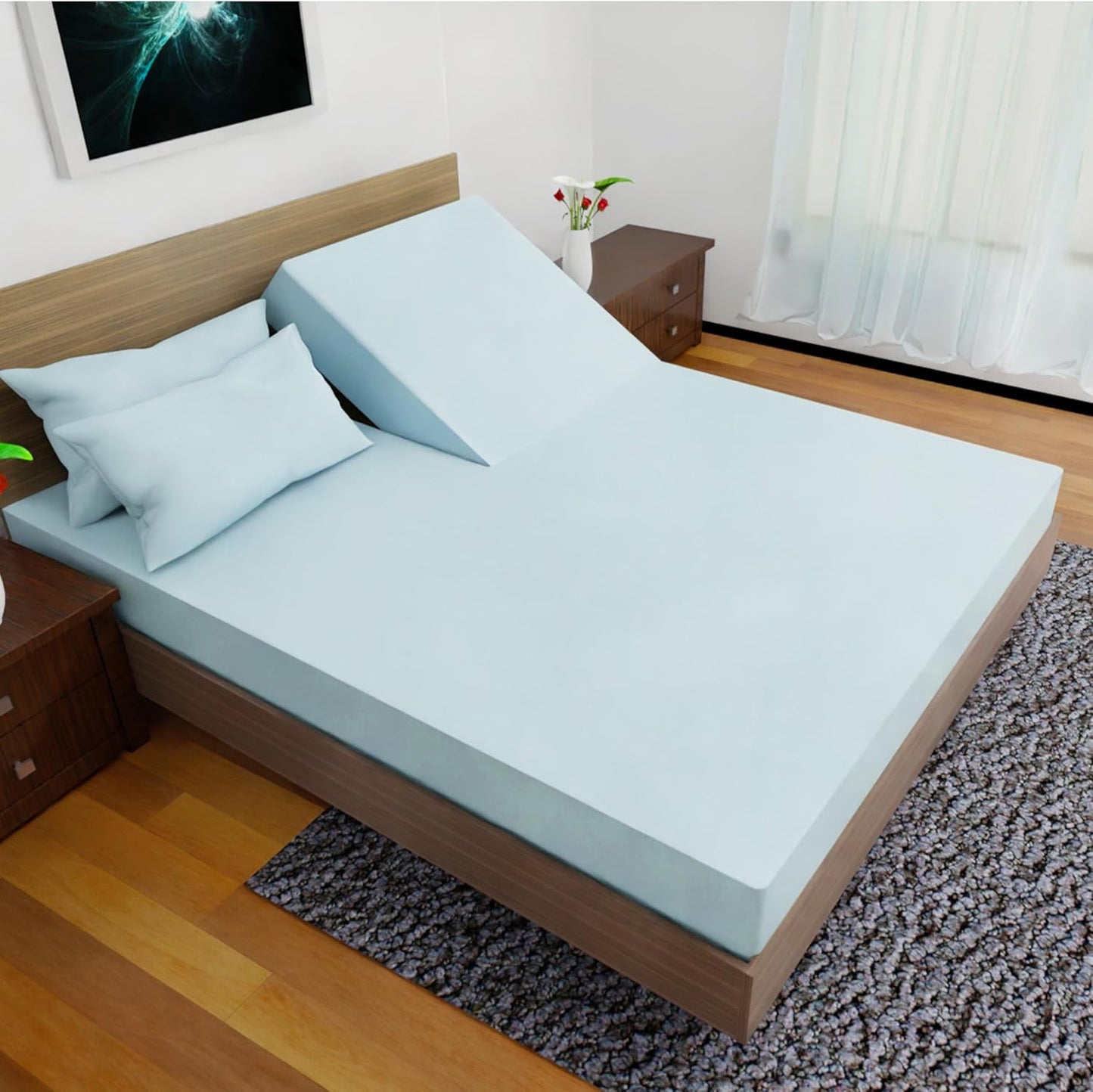Top Split Flex Head King Size Sheet Set - Ultra-Soft Comfort