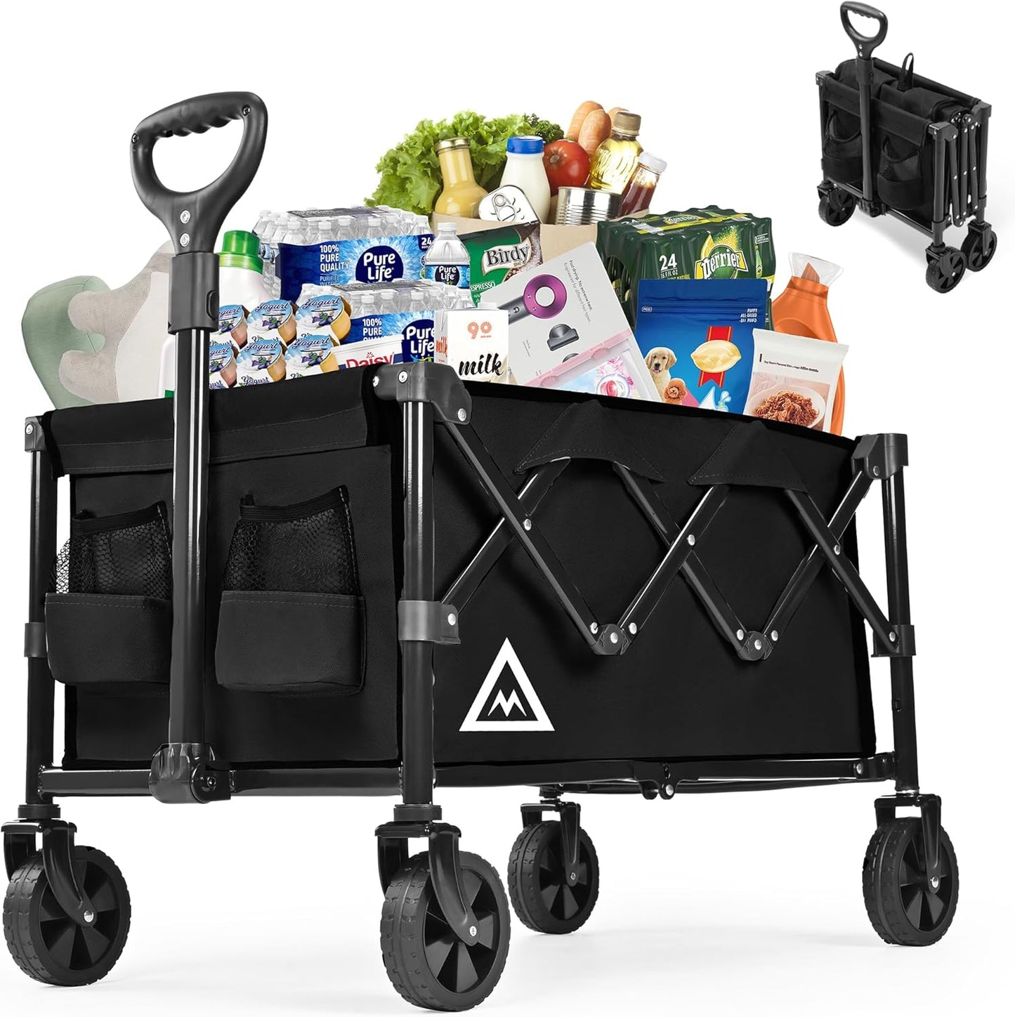 Collapsible Wagon Cart for Beach and Outdoor Activities