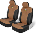 Beige MeshFlex Automotive Front Seat Covers (Set of 2) - Breathable