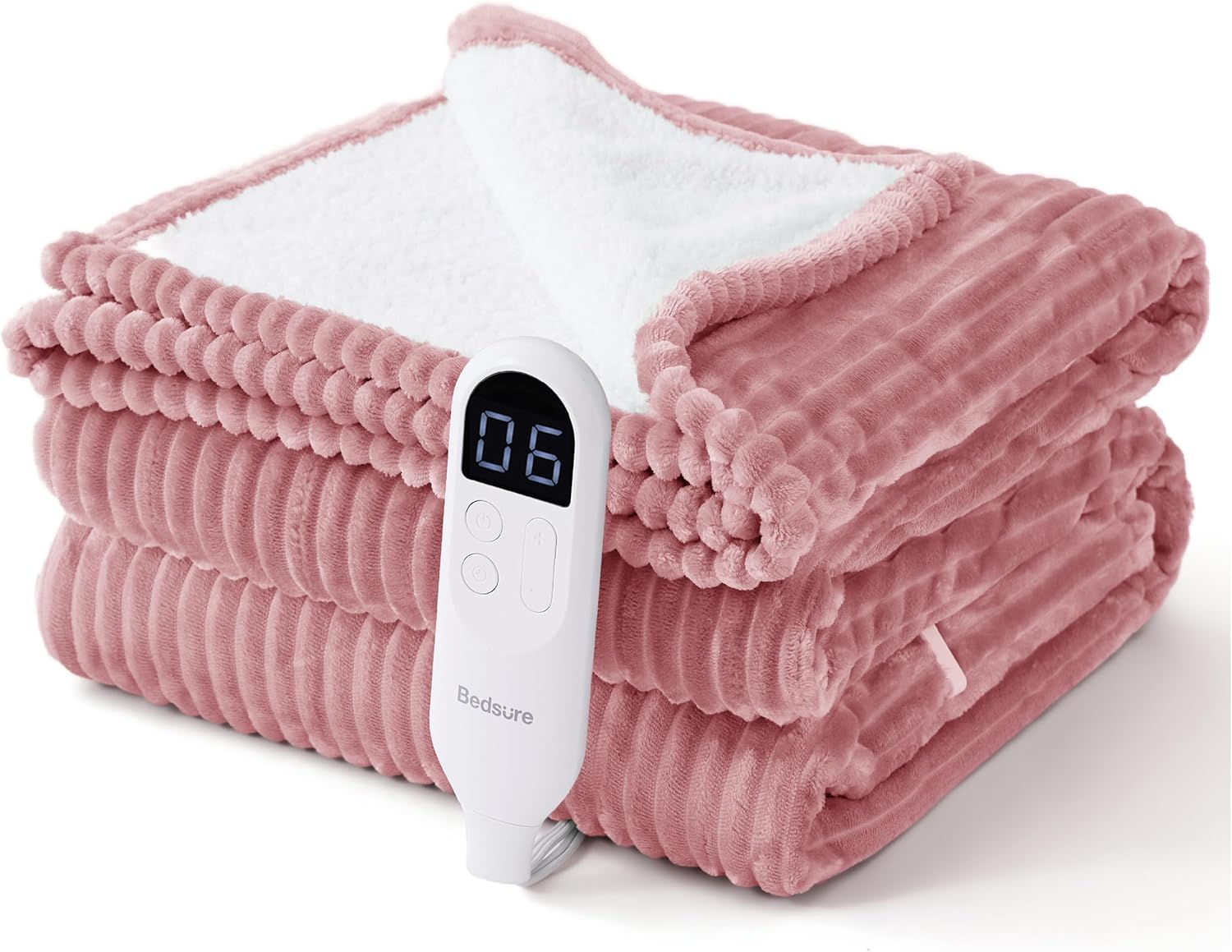 Bedsure GentleSoft Electric Blanket Twin for Cozy Warmth