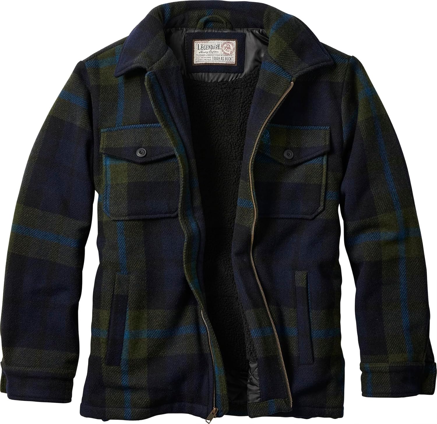 Legendary Whitetails Outdoorsman Wool Coat for Winter Comfort