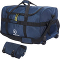 REDCAMP Foldable 85L/120L/140L Duffle Bag with Wheels - Large Travel 3
