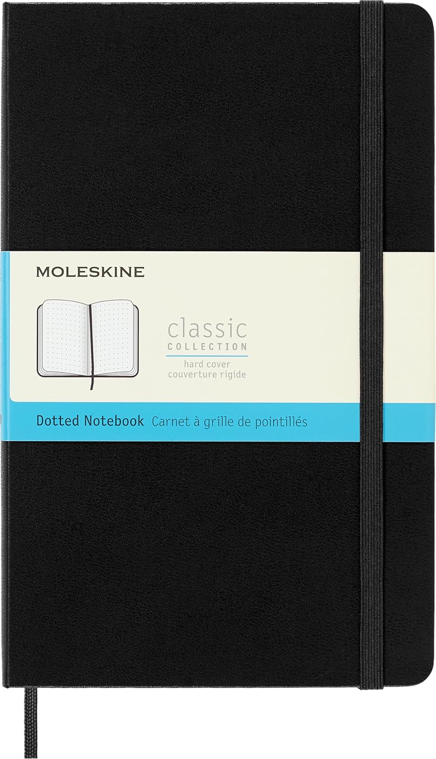 Moleskine Large Dotted Notebook - 240 Pages