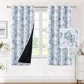 H.VERSAILTEX 100% Blackout Curtains for Living Room 63 in