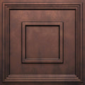 STICKGOO Glue Up Ceiling Tiles 24x24 in Antique Copper - Easy Install