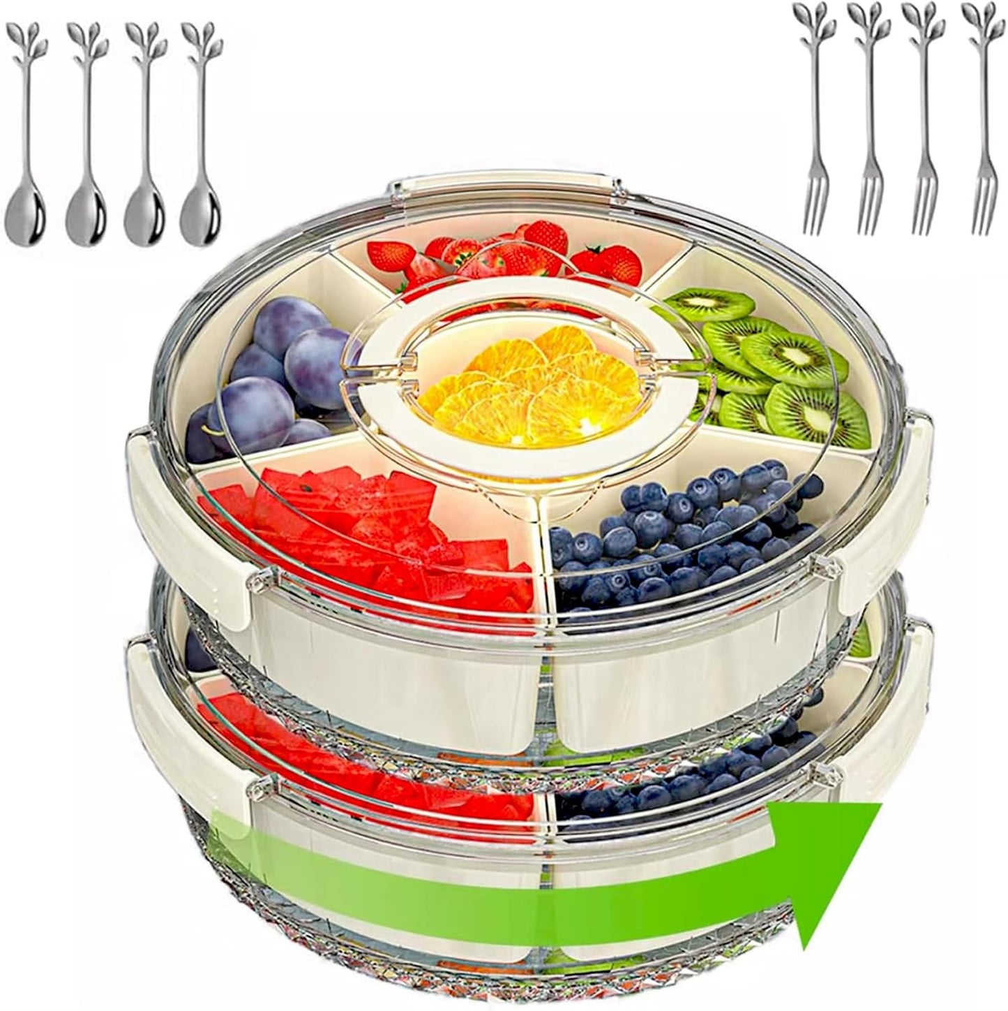 BEWARM Snackle Box Container for Easy Serving and Storage
