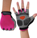 WULI Half Finger Cycling Gloves - Breathable Anti-Slip Grip