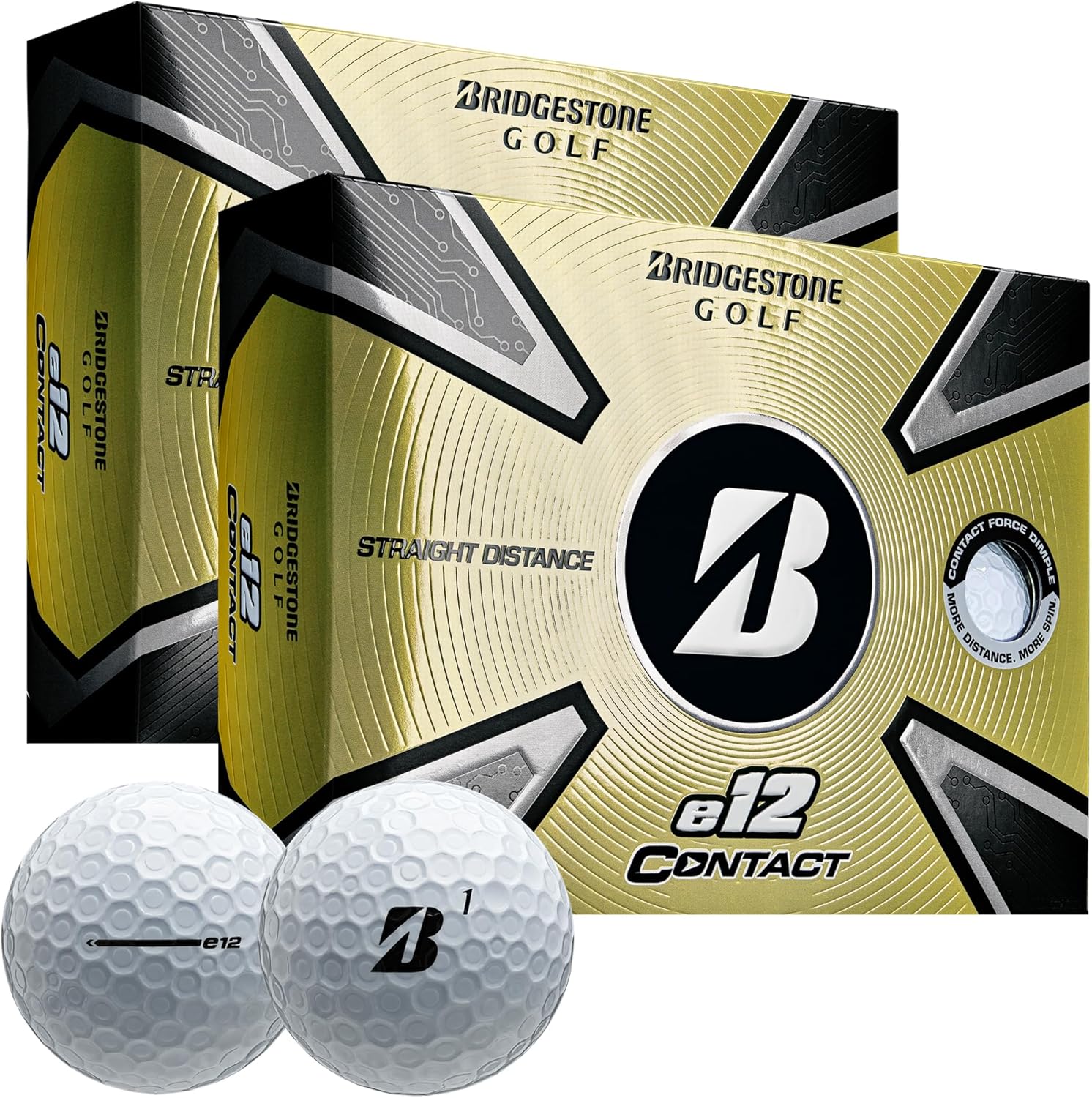 Bridgestone e12 Golf Balls for Enhanced Distance and Control