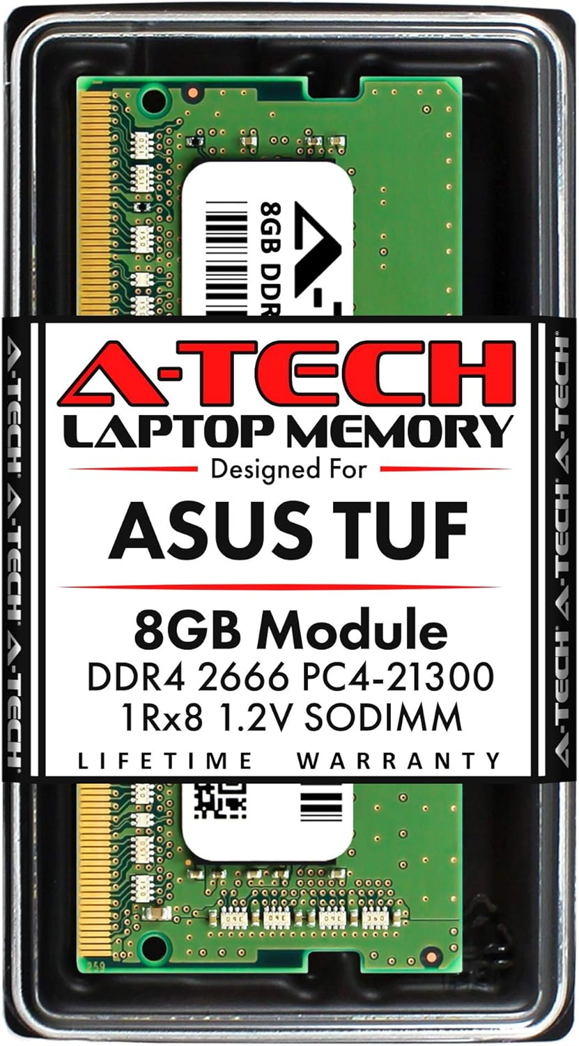 8GB DDR4 2666MHz RAM Upgrade for ASUS TUF FX505 Laptops